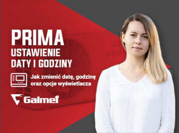 Galmet Prima - ustawienie daty i godziny