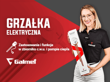 Galmet Pompa ciepła Prima - grzałka elektryczna w zbiorniku wody użytkowej