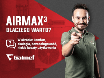 Galmet Dlaczego warto wybrać pompę ciepła Airmax3?