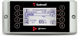 Galmet - Sterownik eLider - Elster - dostępny w standardzie