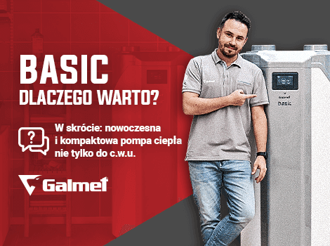 Dlaczego warto wybrać pompę ciepła Galmet Basic ?