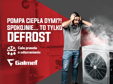 Dlaczego pompa ciepła „dymi”? Wyjaśniamy czym jest DEFROST!