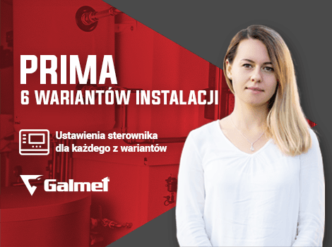 Pompa ciepła Prima - 6 wariantów instalacji
