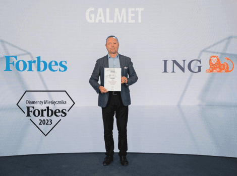 Diamenty Forbesa 2023 dla Galmet!