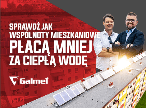 Wspólnoty mieszkaniowe płacą mniej za ciepłą wodę - zobacz jak?