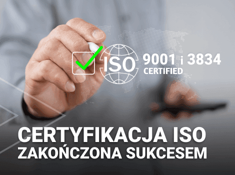 Galmet z certyfikatami ISO 9001 i ISO 3834 – potwierdzona jakość i zaufanie