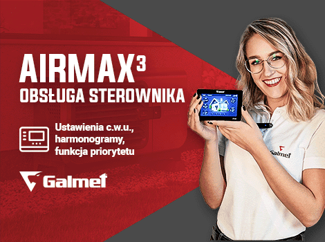 Jak ustawić ciepłą wodę w pompie ciepła Airmax³ ?