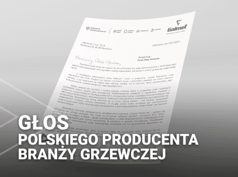 Głos polskiego producenta urządzeń grzewczych - kolejne zmiany w Czystym Powietrzu