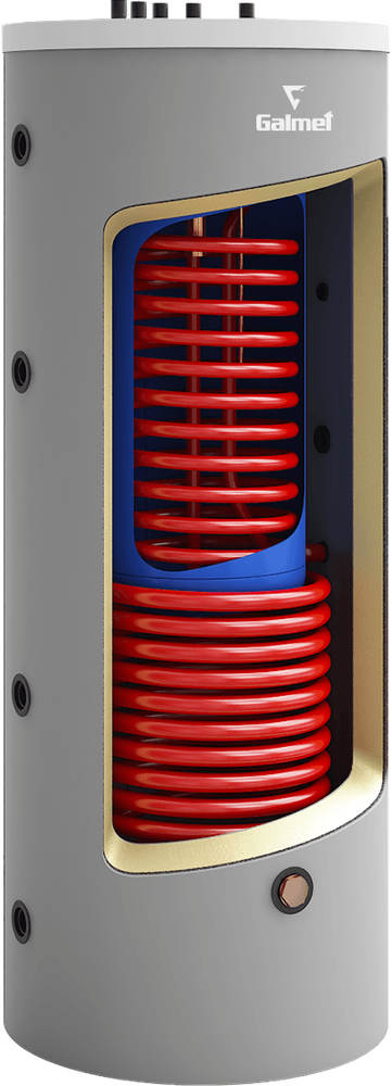 Kumulo z dwiema wężownicami spiralnymi