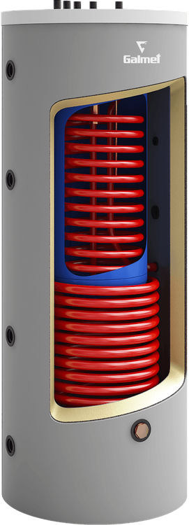 Kumulo z dwiema wężownicami spiralnymi